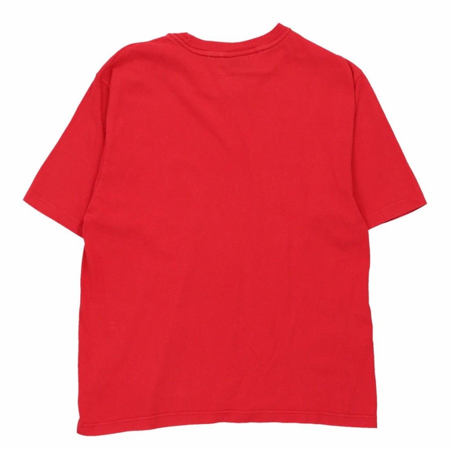 Vintage T-Shirts * | Vintage Champion T-Shirt Small Red Cotton