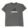 Vintage T-Shirts * | Vintage Adidas T-Shirt Medium Grey Polyester