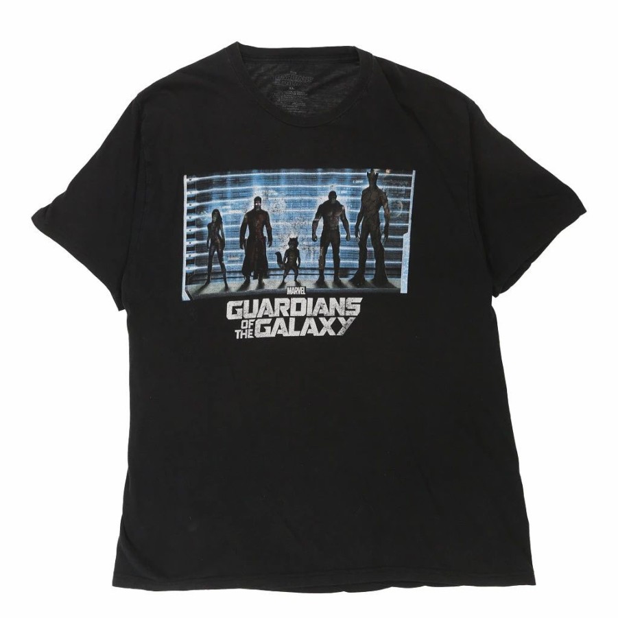 Vintage T-Shirts * | Vintage The Guardians Of The Galaxy T-Shirt Xl Black Cotton