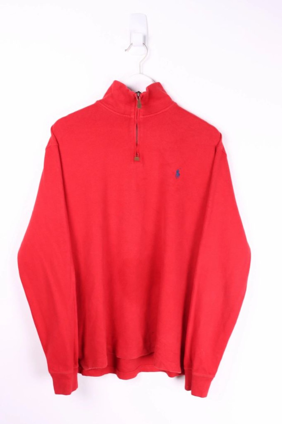 1/4 Zip Sweaters * | Restated Vintage Vintage Ralph Lauren 1/4 Zip Sweater Large