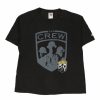 Vintage T-Shirts * | Vintage Columbus Crew Adidas T-Shirt Large Black Cotton