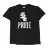 Vintage T-Shirts * | Vintage Chicago White Sox Majestic T-Shirt Xl Black Cotton