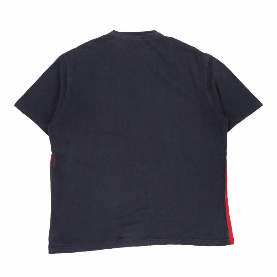 Vintage T-Shirts * | Vintage Tommy Jeans T-Shirt 2Xl Navy Cotton