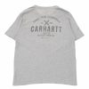 Vintage T-Shirts * | Vintage Carhartt T-Shirt Large Grey Cotton