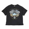 Vintage T-Shirts * | Vintage Delta T-Shirt 2Xl Black Cotton