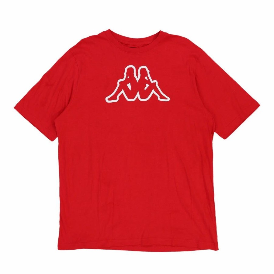 Vintage T-Shirts * | Vintage Kappa T-Shirt Xl Red Cotton