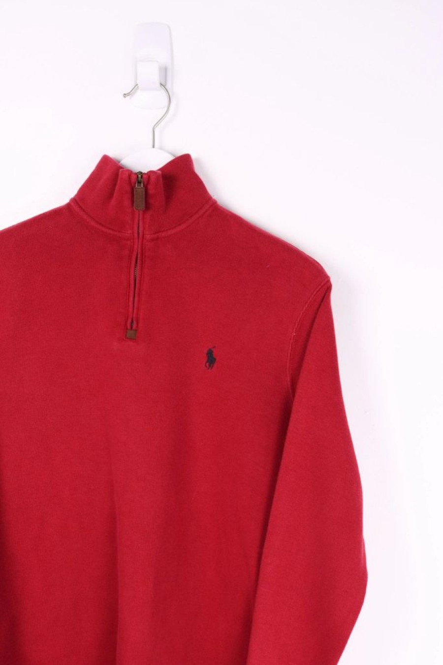 1/4 Zip Sweaters * | Restated Vintage Vintage Ralph Lauren 1/4 Zip Sweater Small