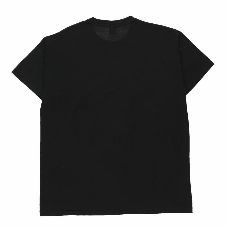 Vintage T-Shirts * | Vintage Russell Athletic T-Shirt Large Black Cotton