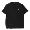 Vintage T-Shirts * | Vintage Carhartt T-Shirt 2Xl Black Cotton