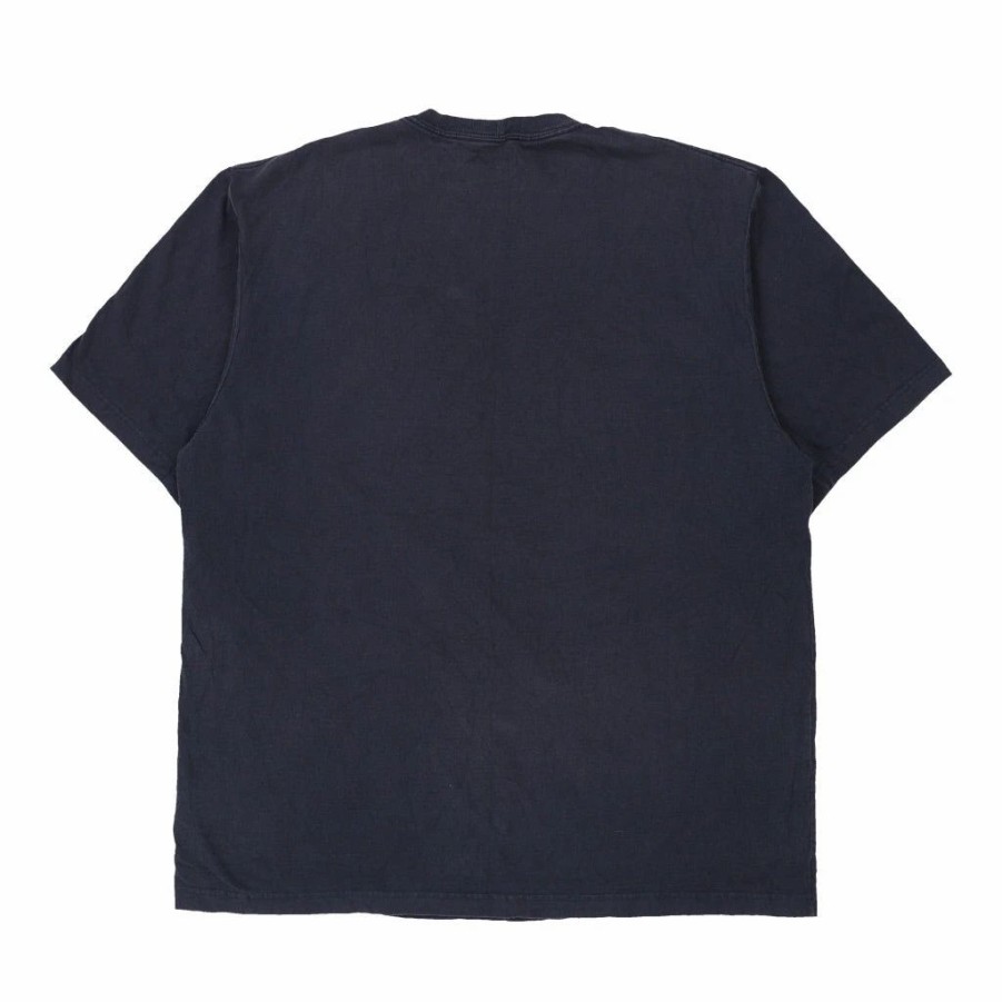 Vintage T-Shirts * | Vintage Carhartt T-Shirt Xl Navy Cotton