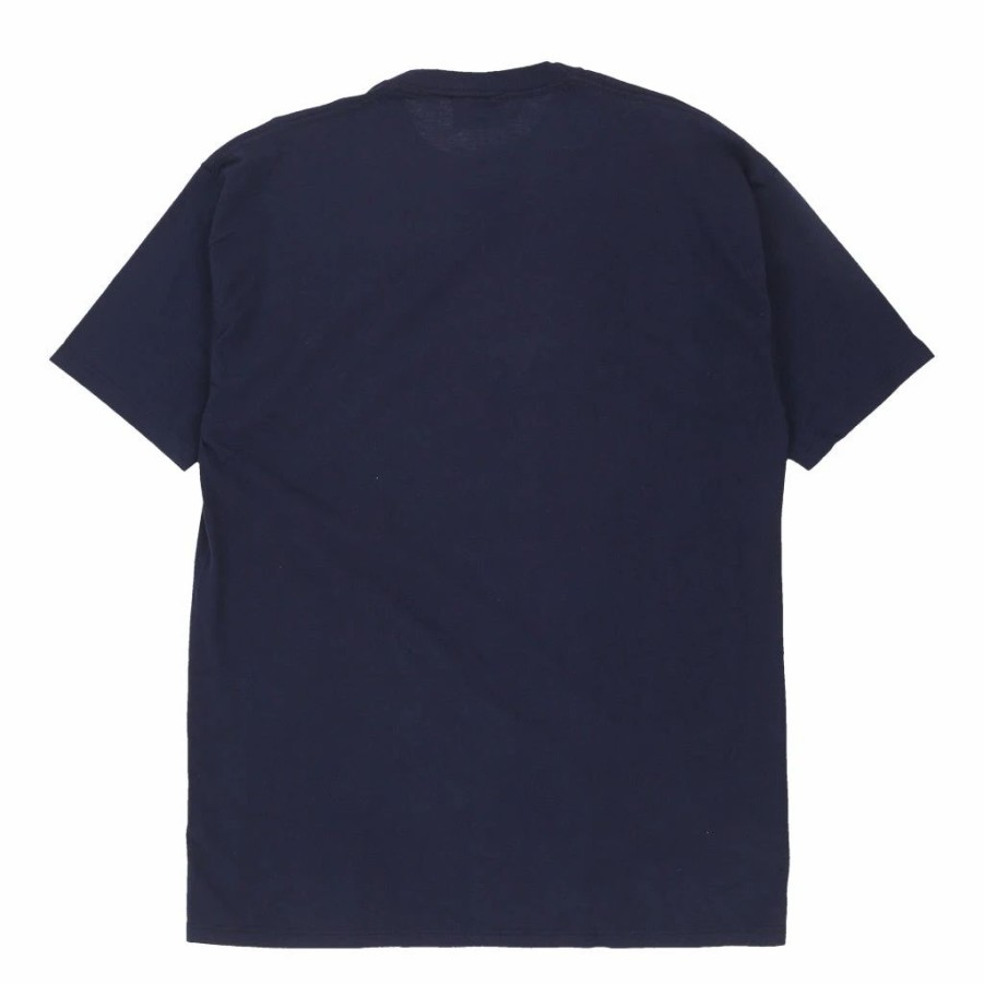 Vintage T-Shirts * | Vintage Willow Bay T-Shirt Medium Navy Cotton