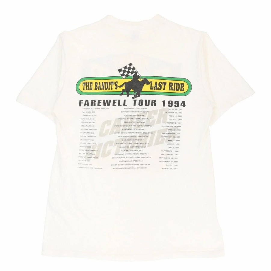 Vintage T-Shirts * | Vintage Harry Gant #33 1994 Delta T-Shirt Medium White Cotton