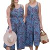 Mum Friendly * | Ainsley Pattern Tye Up Jumpsuit-2 Colors