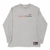 Vintage T-Shirts * | Vintage Chase Authentics Long Sleeve T-Shirt Large Grey Cotton