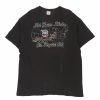 Vintage T-Shirts * | Vintage Delta T-Shirt Large Black Cotton