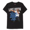 Vintage T-Shirts * | Vintage Luke Bryan Hanes T-Shirt Small Black Cotton