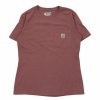 Vintage T-Shirts * | Vintage Carhartt T-Shirt Xs Red Cotton