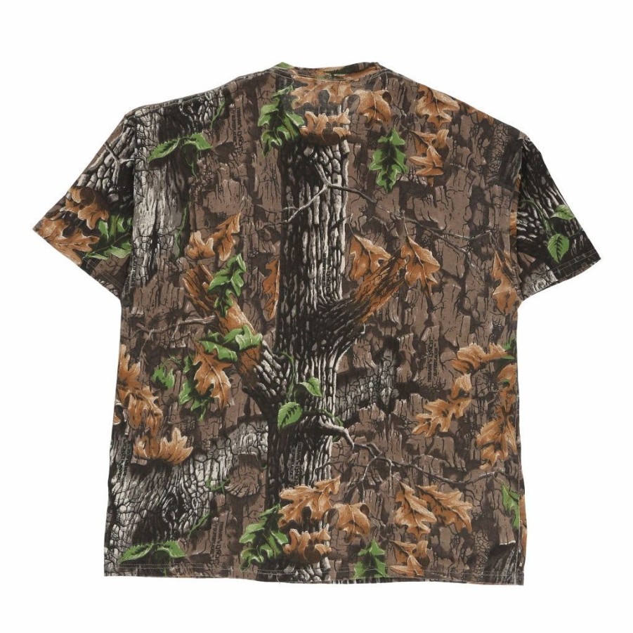 Vintage T-Shirts * | Vintage Outdoors T-Shirt Xl Camo Cotton