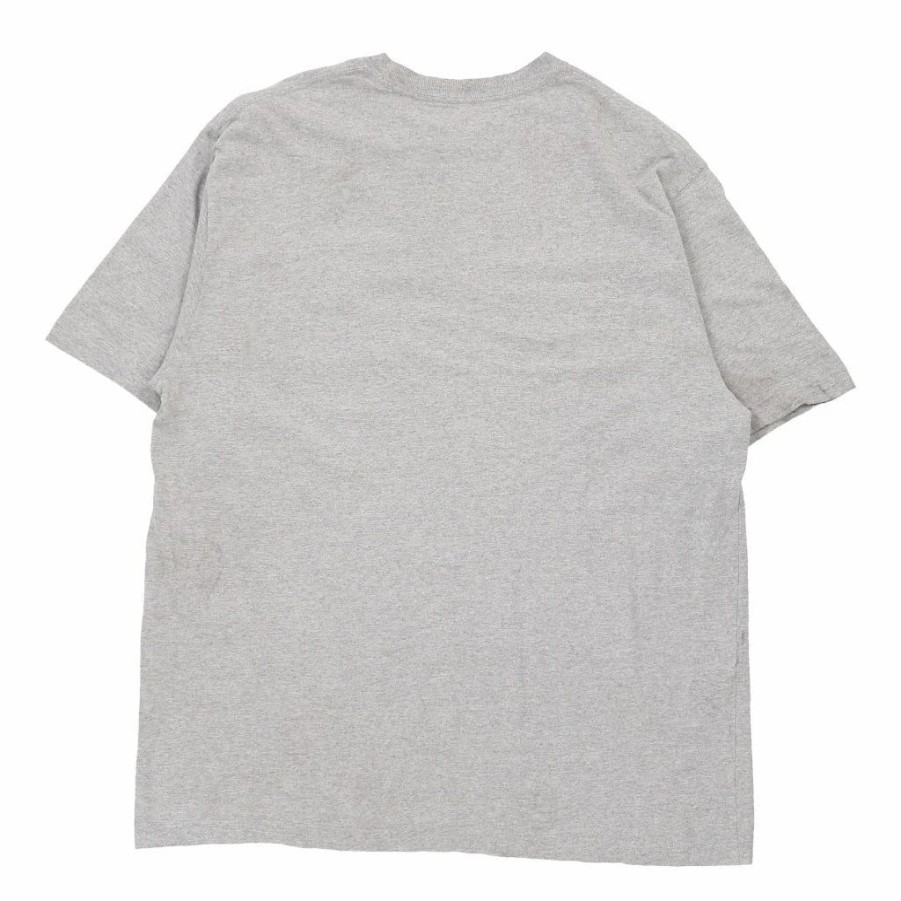 Vintage T-Shirts * | Vintage Carhartt T-Shirt Large Grey Cotton