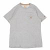 Vintage T-Shirts * | Vintage Carhartt T-Shirt Medium Grey Cotton