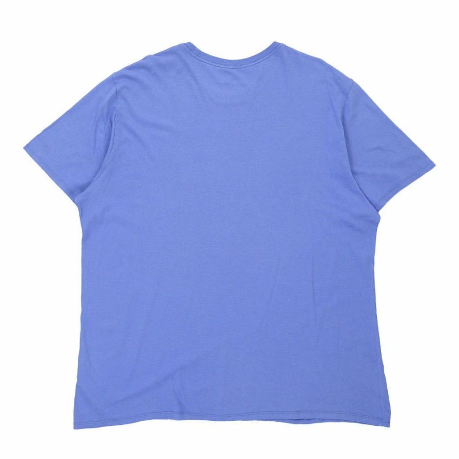 Vintage T-Shirts * | Vintage Nike T-Shirt 2Xl Blue Cotton