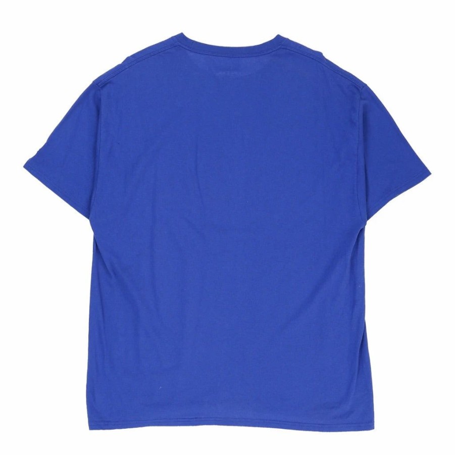 Vintage T-Shirts * | Vintage Champion T-Shirt Xl Blue Cotton