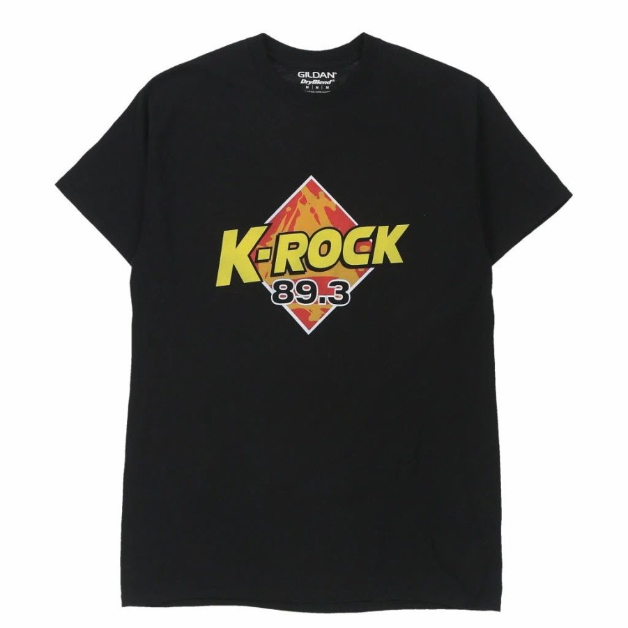 Vintage T-Shirts * | Vintage K-Rock Gildan T-Shirt Medium Black Cotton