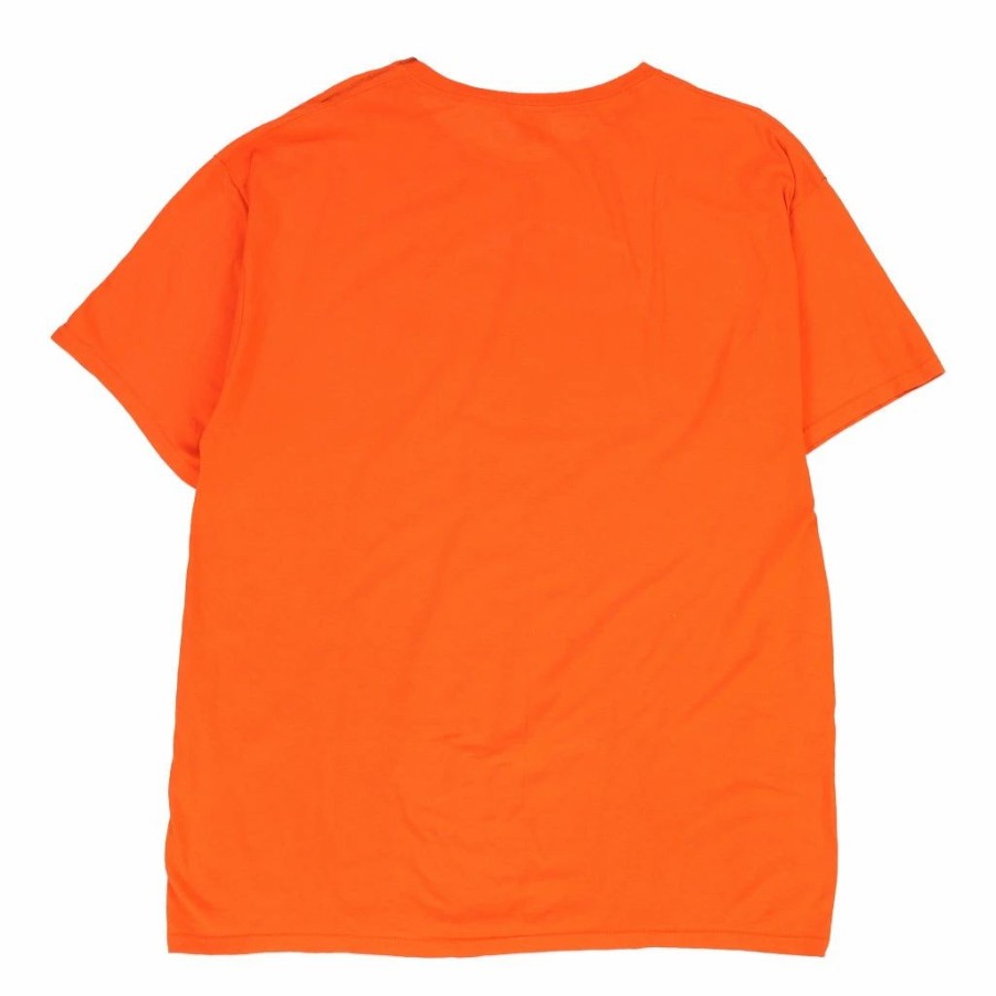 Vintage T-Shirts * | Vintage Viroqua Blackhawks Fruit Of The Loom T-Shirt Xl Orange Cotton