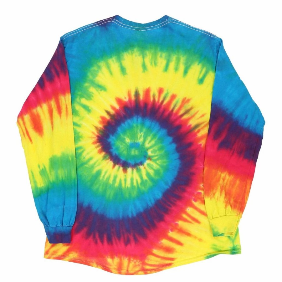 Vintage T-Shirts * | Vintage Unbranded Long Sleeve T-Shirt Small Multicoloured Cotton