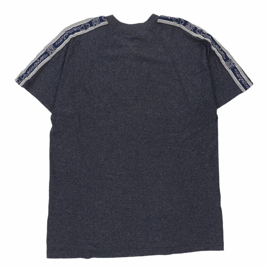 Vintage T-Shirts * | Vintage Champion T-Shirt Xl Grey Cotton