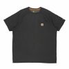 Vintage T-Shirts * | Vintage Carhartt T-Shirt Xl Black Cotton