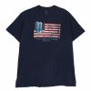 Vintage T-Shirts * | Vintage Fruit Of The Loom T-Shirt Xl Blue Cotton