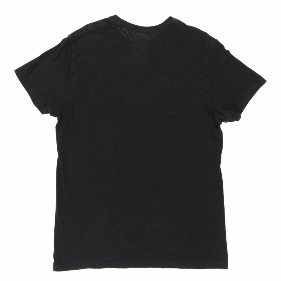 Vintage T-Shirts * | Vintage Ralph Lauren T-Shirt Medium Black Cotton