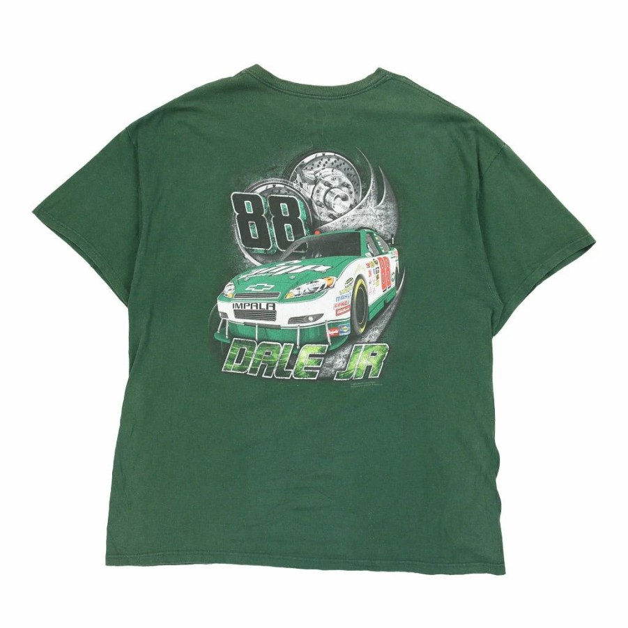 Vintage T-Shirts * | Vintage Dale Earnhardt Jr #88 2009 Winners Circle T-Shirt 2Xl Green Cotton