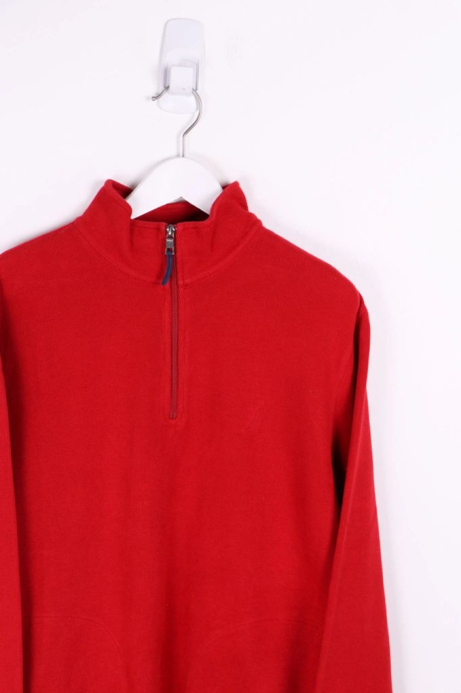 1/4 Zip Sweaters * | Restated Vintage Vintage Nautica 1/4 Zip Sweater Xl