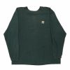 Vintage T-Shirts * | Vintage Carhartt Long Sleeve T-Shirt Xl Green Cotton