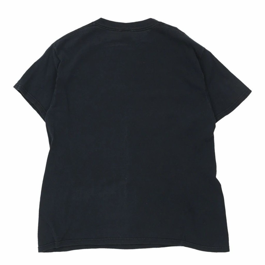 Vintage T-Shirts * | Vintage Fruit Of The Loom T-Shirt Medium Black Cotton