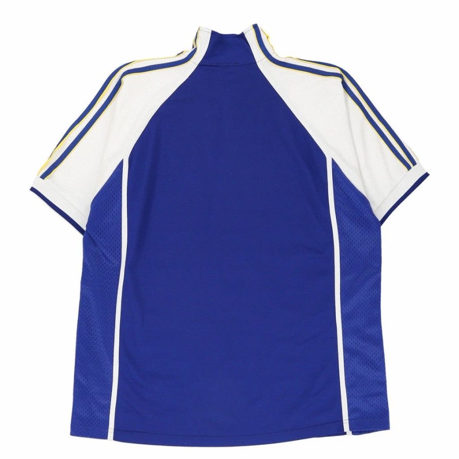 Vintage T-Shirts * | Vintage Adidas T-Shirt Xl Blue Polyester