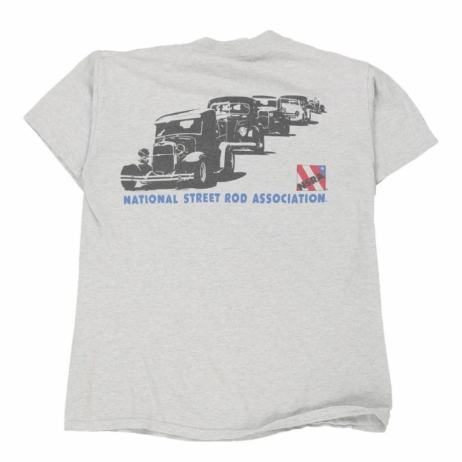 Vintage T-Shirts * | Vintage 2000 East Street Nationals Gildan T-Shirt Medium Grey Cotton