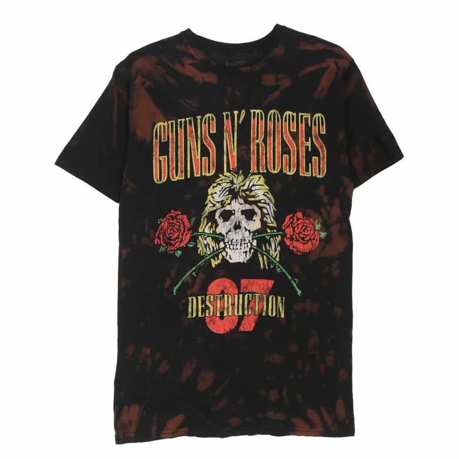 Vintage T-Shirts * | Vintage Guns N' Roses Unbranded T-Shirt Small Black Cotton