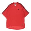 Vintage T-Shirts * | Vintage Adidas T-Shirt Small Red Polyester