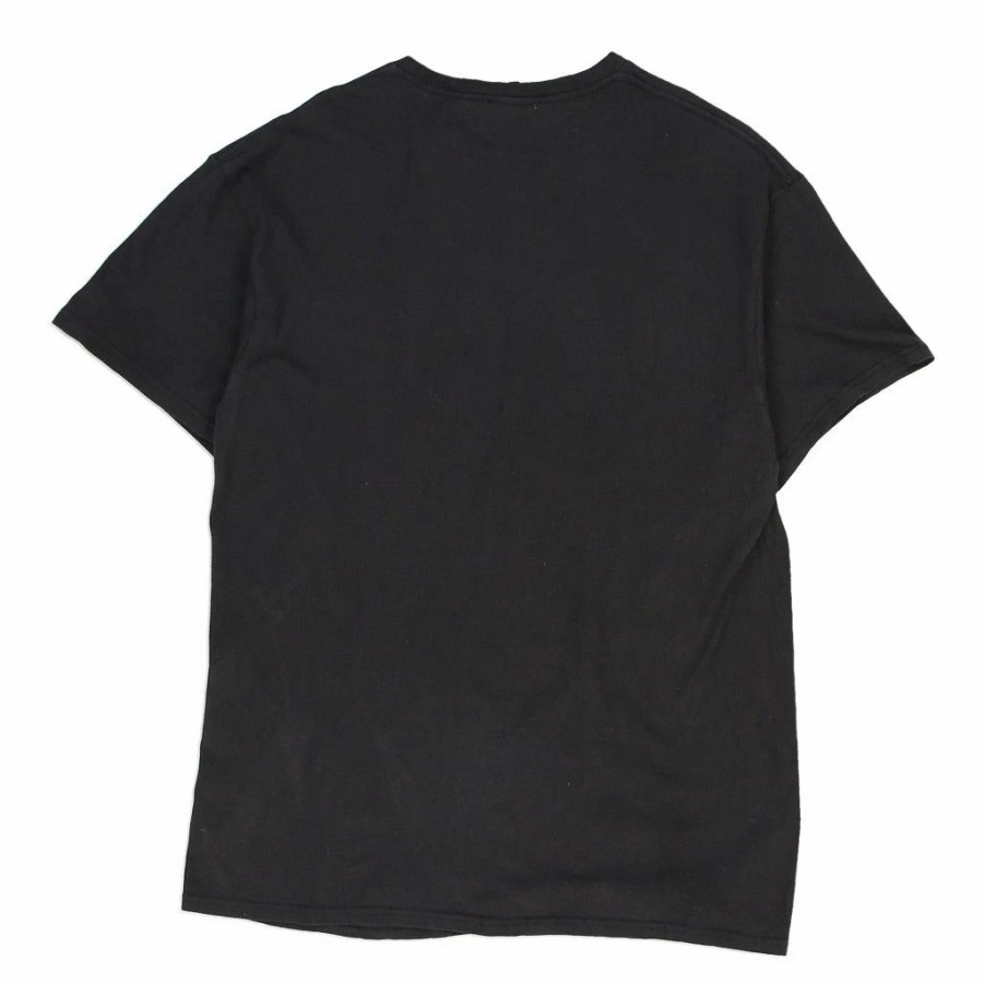 Vintage T-Shirts * | Vintage Delta T-Shirt Large Black Cotton