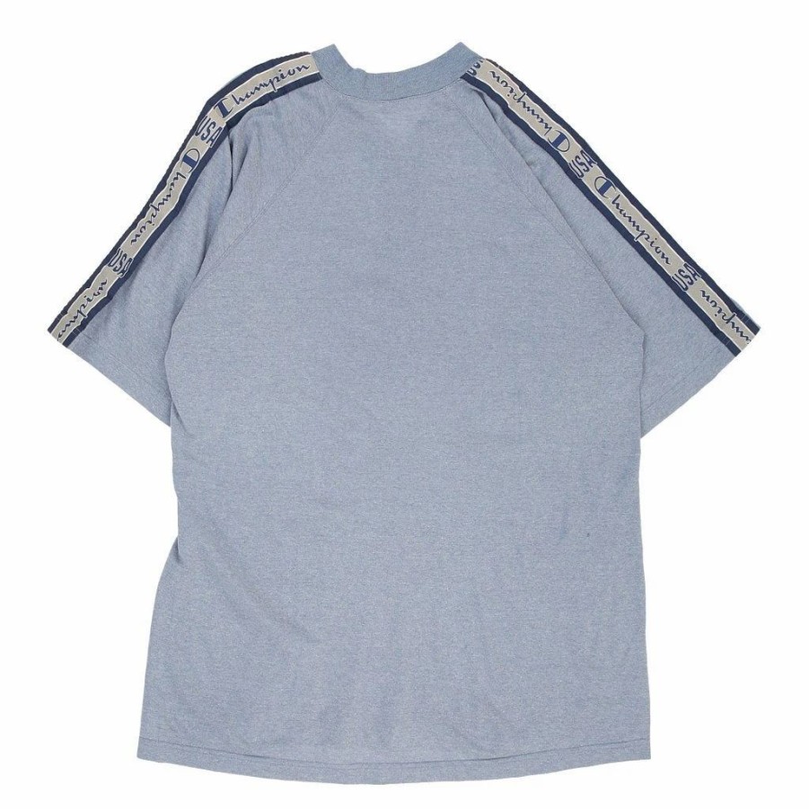 Vintage T-Shirts * | Vintage Champion T-Shirt Xl Blue Cotton