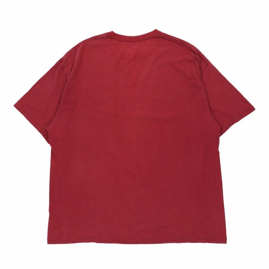 Vintage T-Shirts * | Vintage Carhartt T-Shirt 2Xl Red Cotton