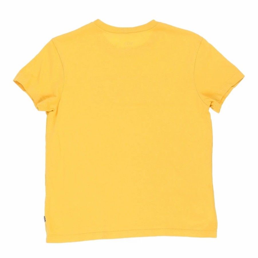 Vintage T-Shirts * | Vintage Vans T-Shirt Xs Yellow Cotton