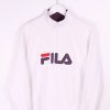 1/4 Zip Sweaters * | Restated Vintage Vintage Fila 1/4 Zip Sweater Xl