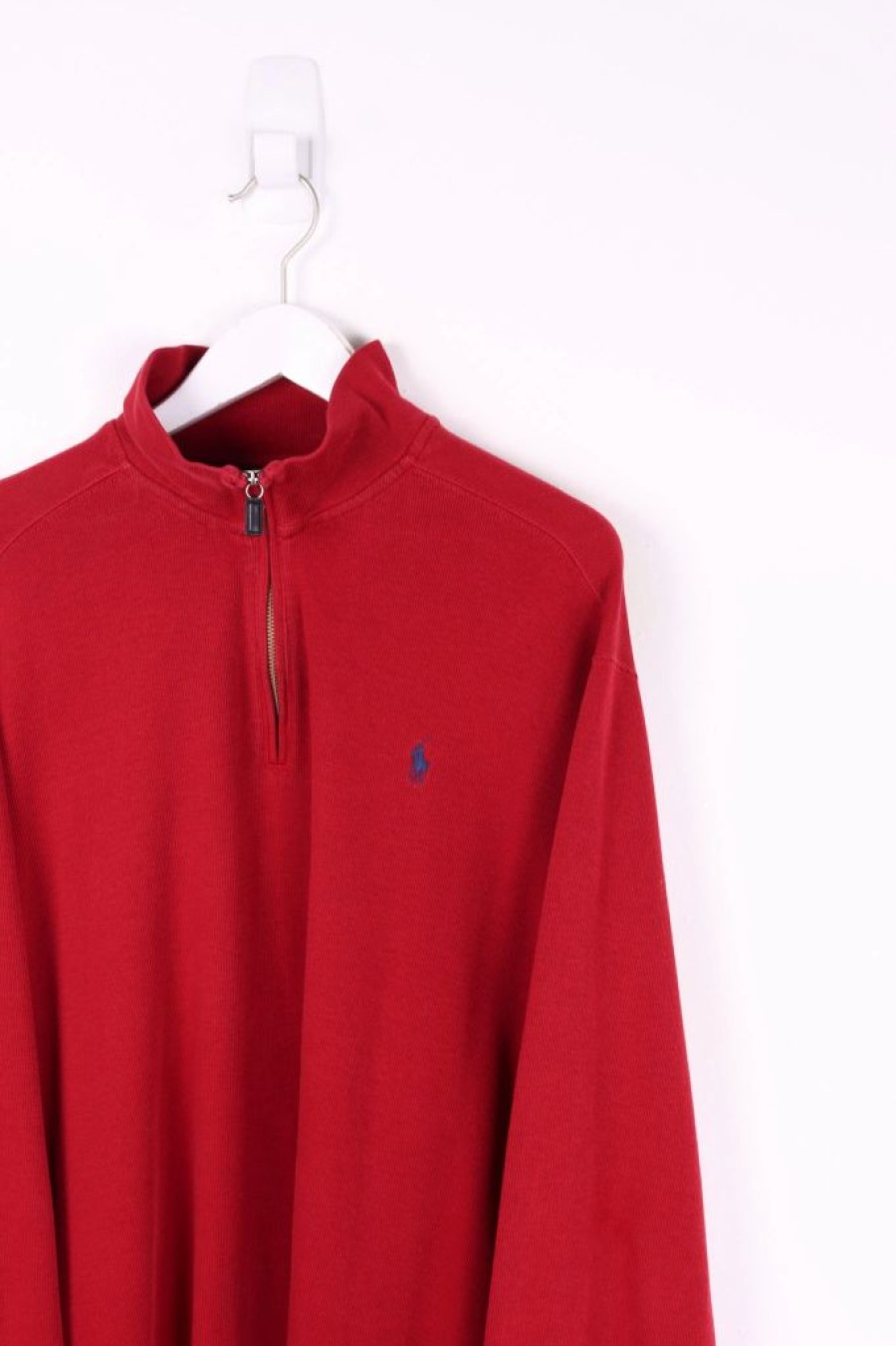 1/4 Zip Sweaters * | Restated Vintage Vintage Ralph Lauren 1/4 Zip Sweater Xxl