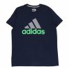 Vintage T-Shirts * | Vintage Adidas T-Shirt Xl Navy Cotton