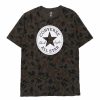 Vintage T-Shirts * | Vintage Converse T-Shirt Medium Brown Cotton