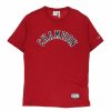 Vintage T-Shirts * | Vintage Champion T-Shirt Xl Red Cotton